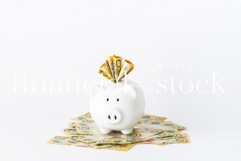 Financial Stock Images - Home finances-running small home business-building assets