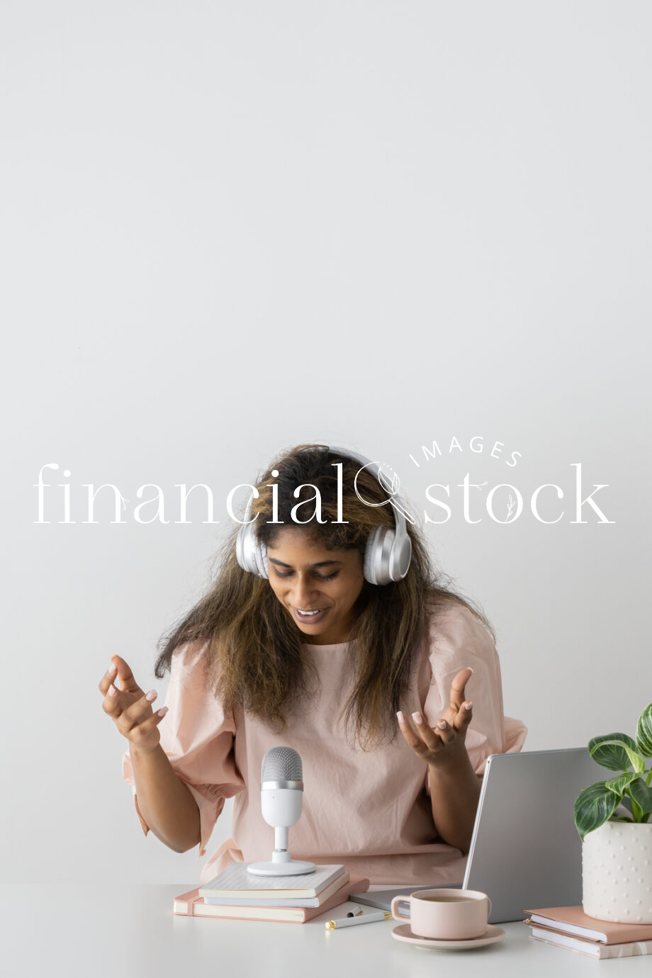 Financial Stock Images - Home finances-running small home business