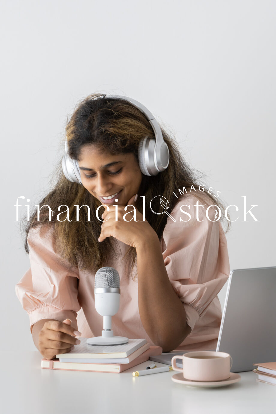 Financial Stock Images - Home finances-running small home business