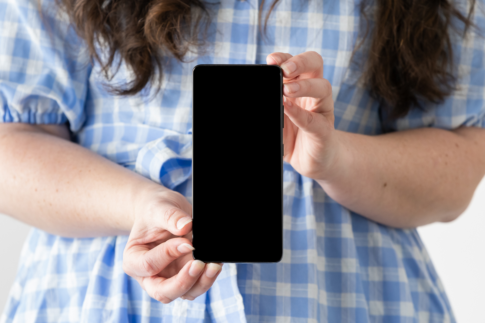 Financial Stock Images - Working from home-mobile technology.