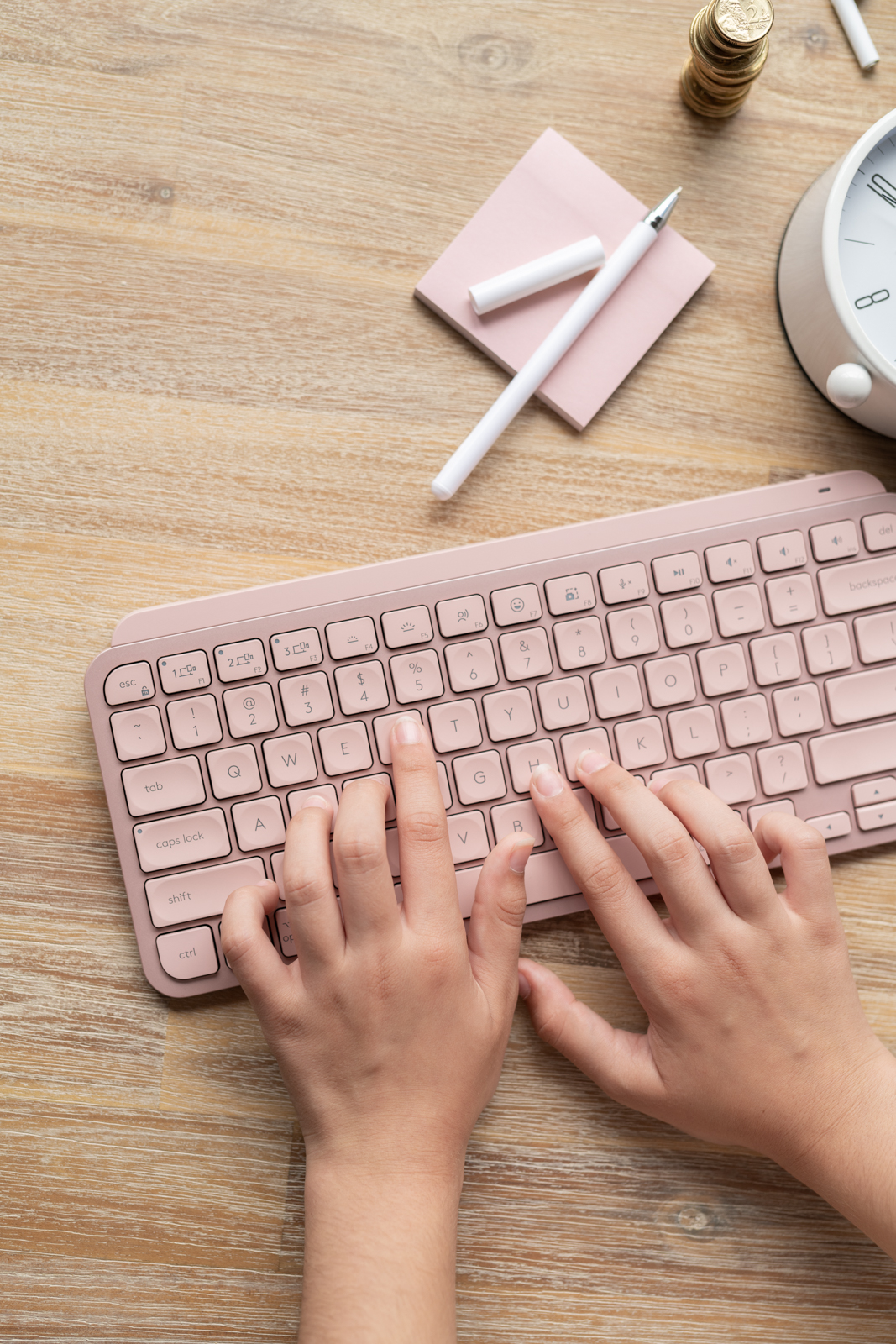 Financial Stock Images - Working from home.