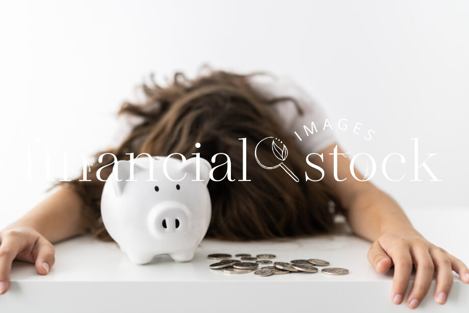 Financial Stock Images - Debt management and rising interest rates.