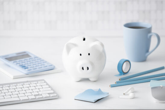 Blue Financial Stock Images
